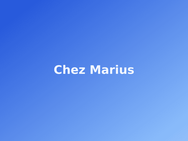 Chez Marius