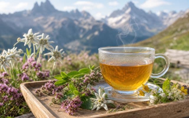 Herbal teas from the mountain meadows