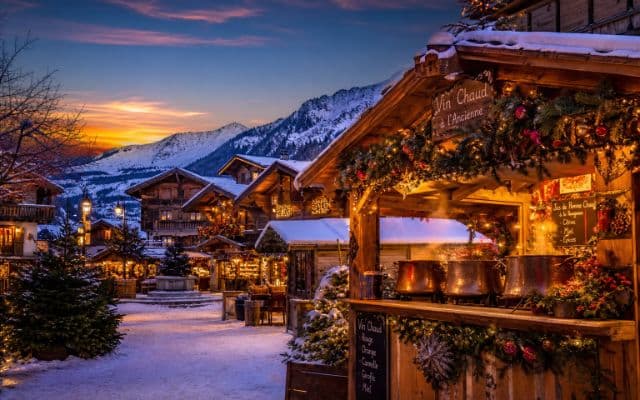 Winter markets of the French Alps